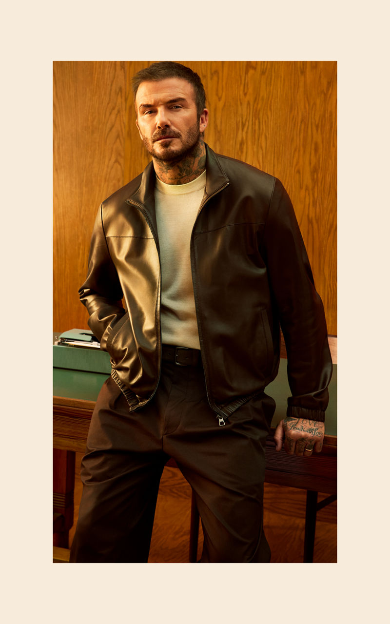 Beckham x BOSS menswear collection