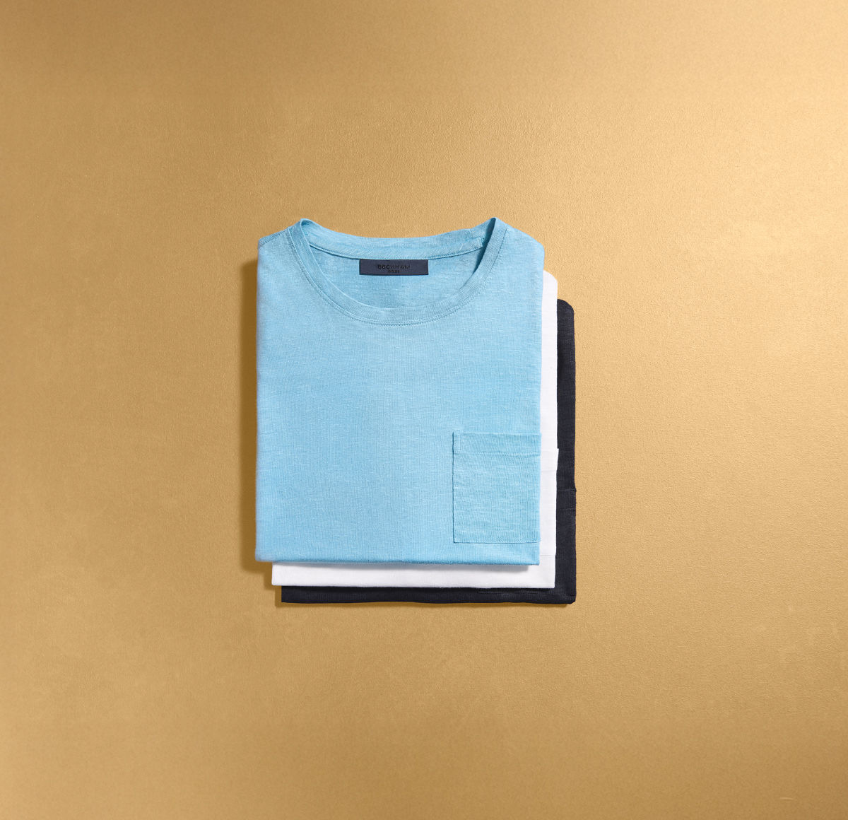 Selection of T-shirts and Polo shirts from BOSS BY BECKHAM collection for men