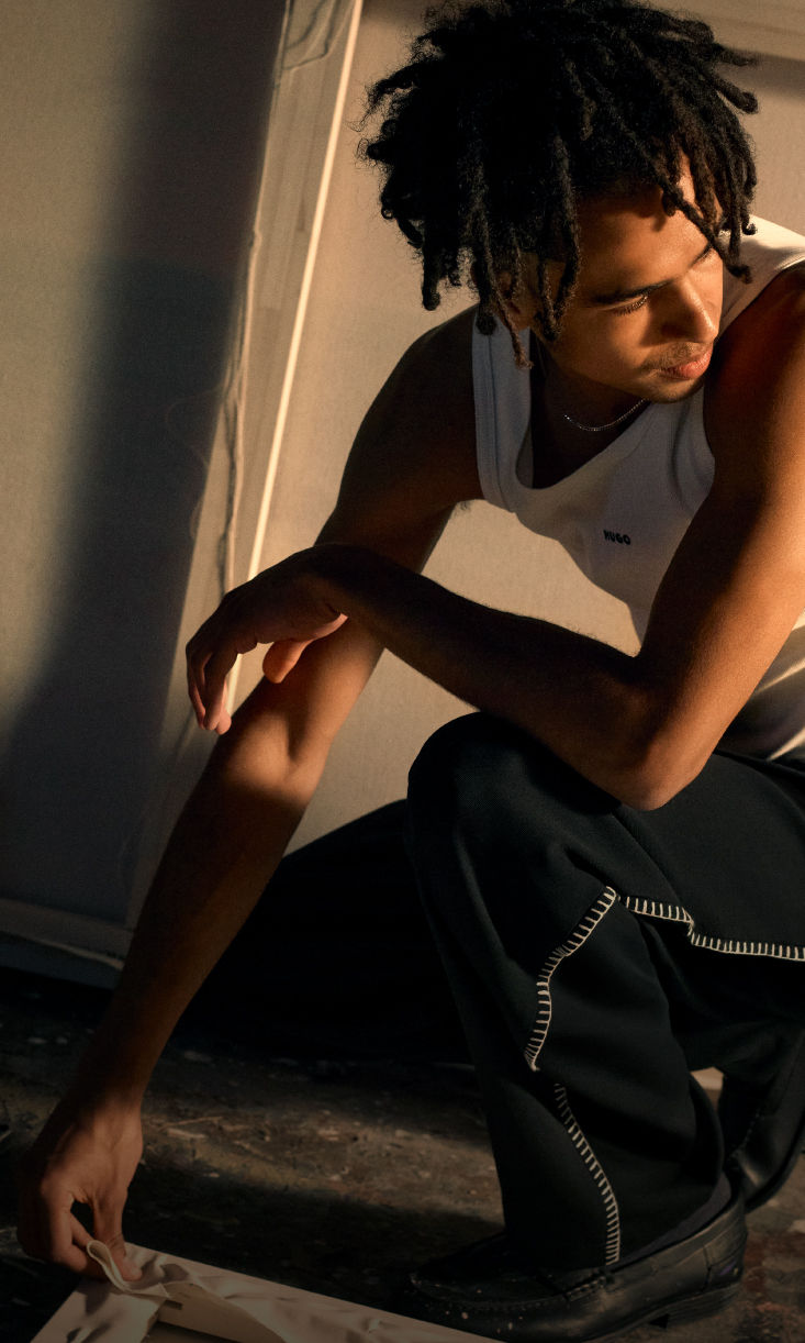 Red Means Go Campaign for Men and Women by HUGO