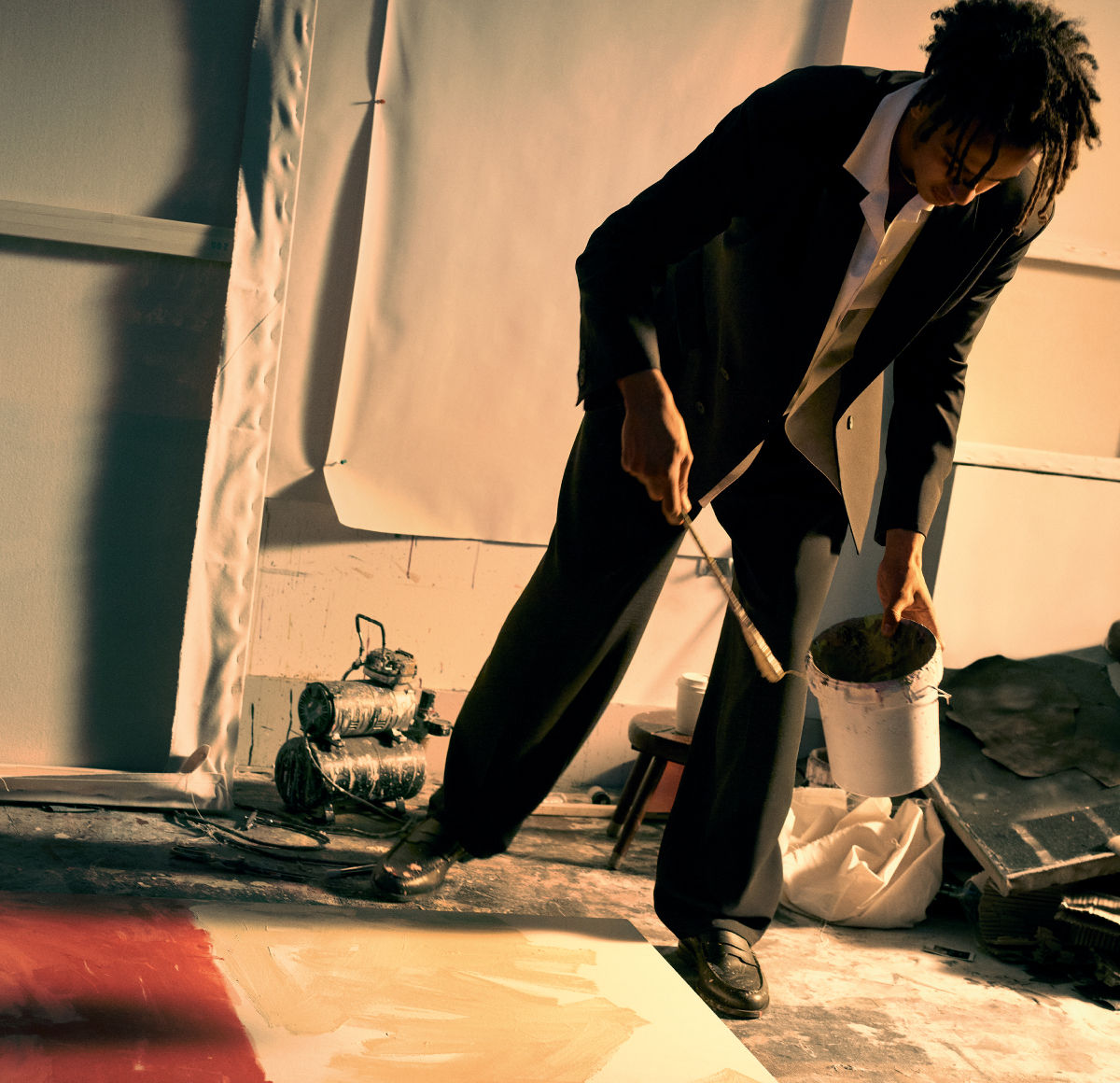 Red Means Go Campaign for Men and Women by HUGO