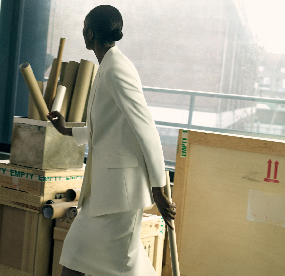 Red Means Go Campaign for Men and Women by HUGO