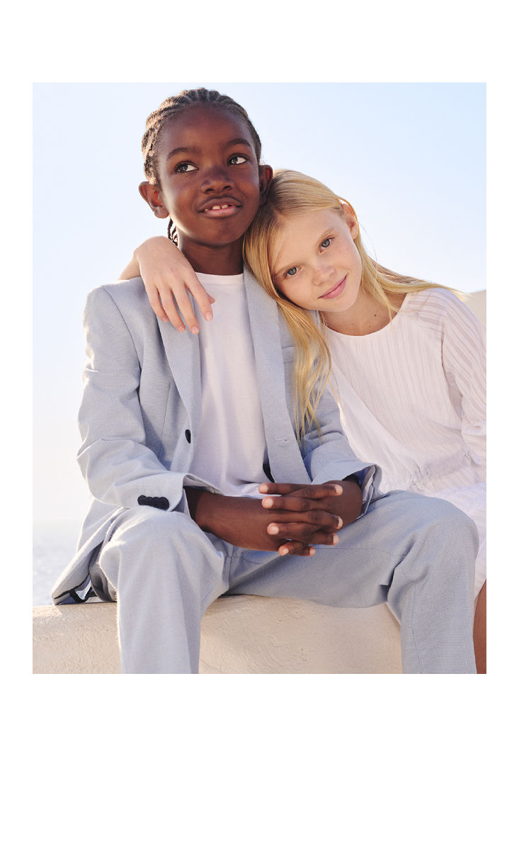 kids wedding looks by BOSS