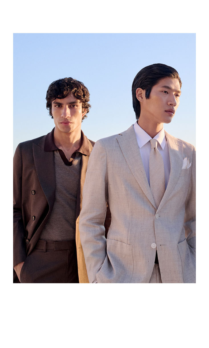 wedding guest styles for men by BOSS