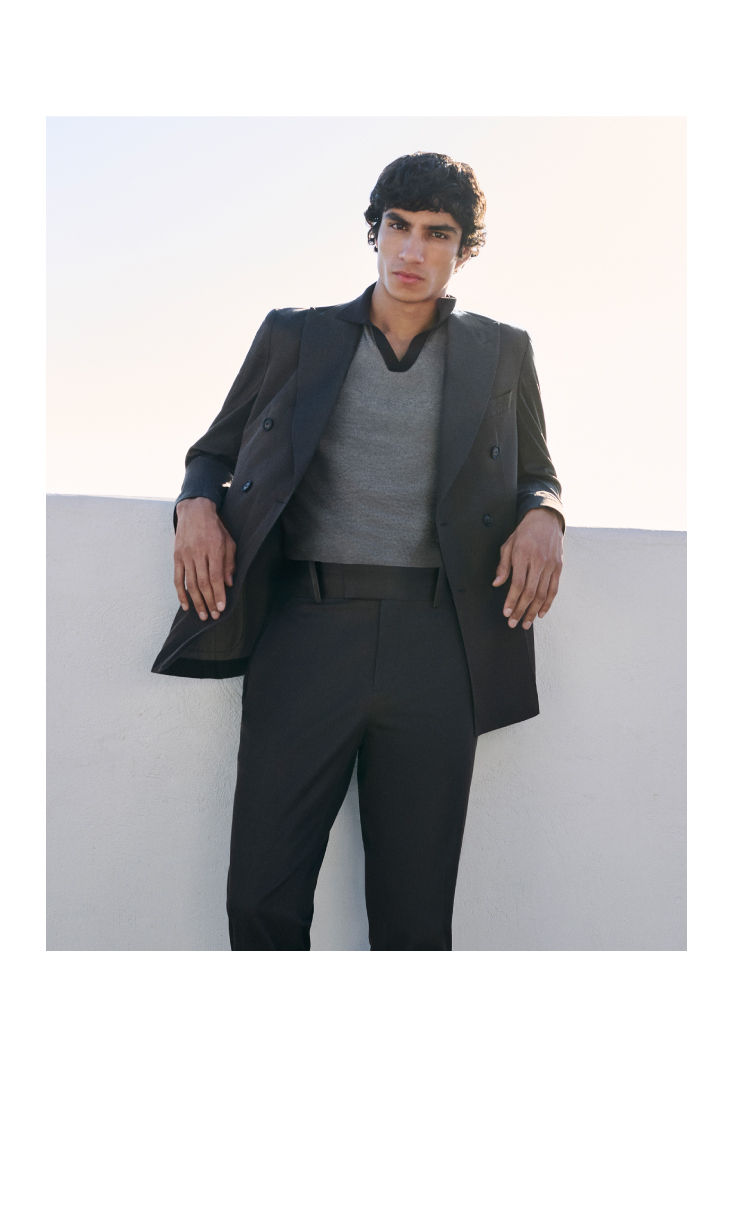 Relaxed occasionwear for wedding guests by BOSS