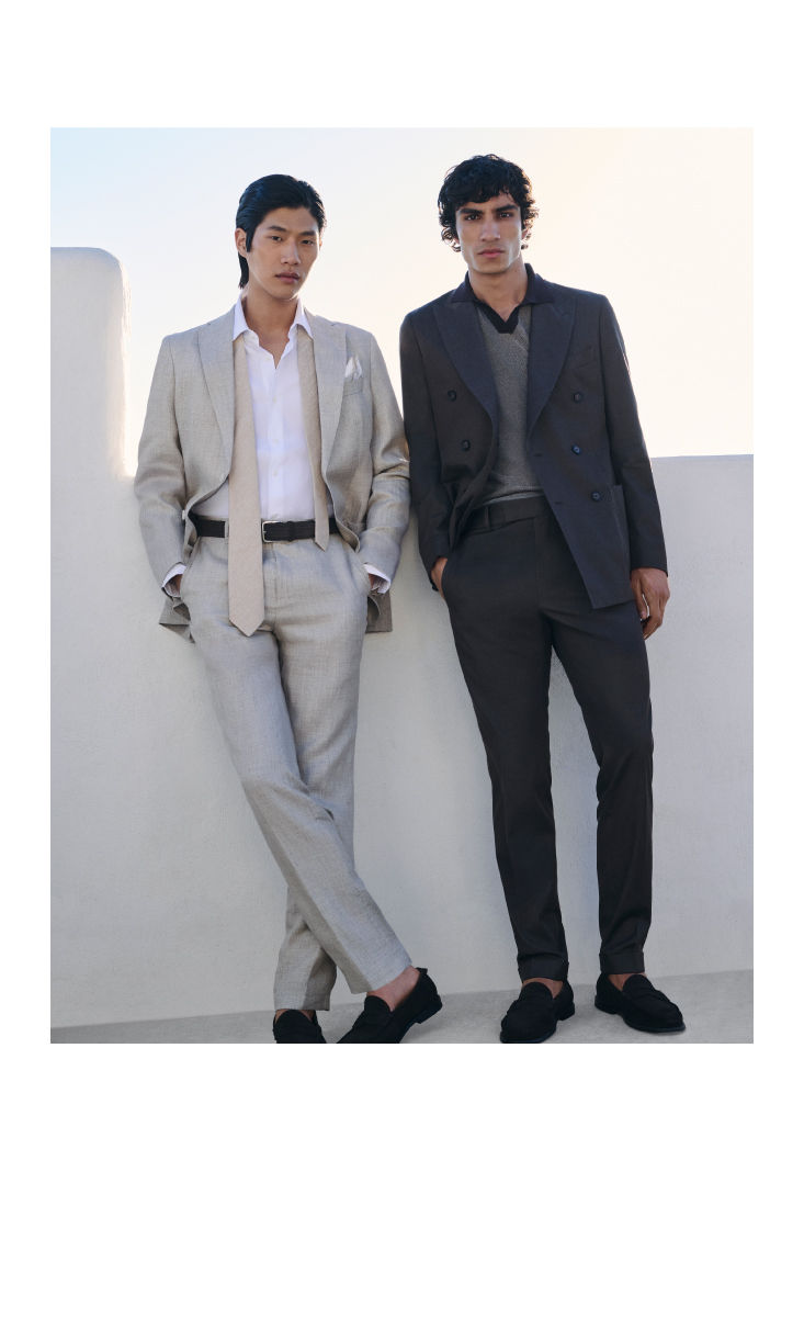 Suits for wedding guests by BOSS