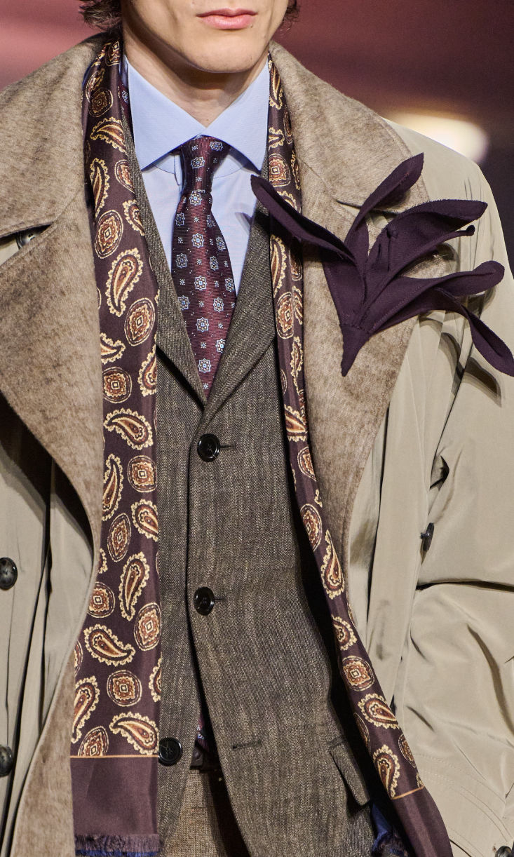 Modello BOSS visto in passerella, in esclusiva per la community