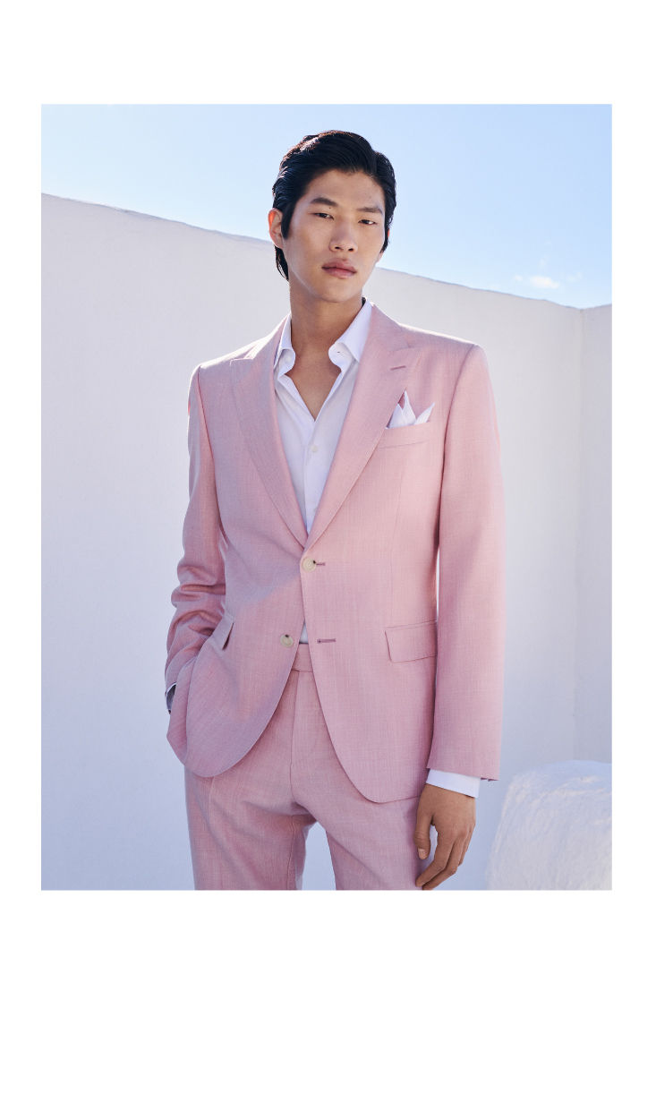 Colourful styles for wedding guests by BOSS