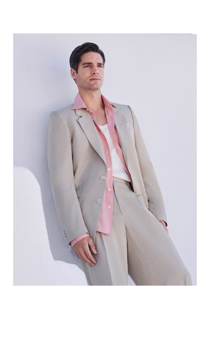 Relaxed occasionwear for wedding guests by BOSS