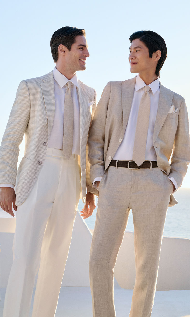 Shop HUGO BOSS men's suits