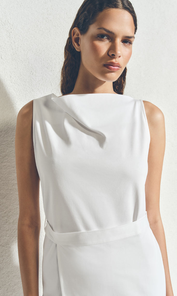 Shop HUGO BOSS women's white dresses