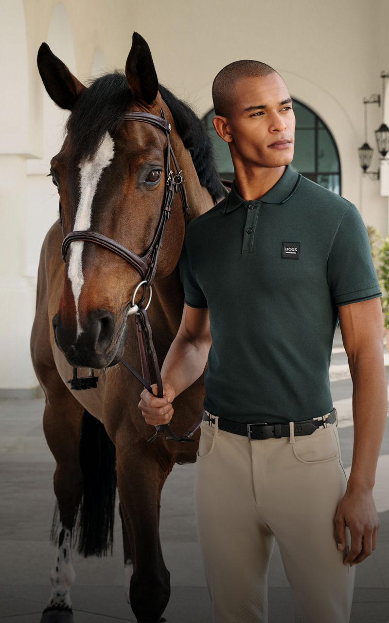 Ruitersportcollectie van BOSS voor heren