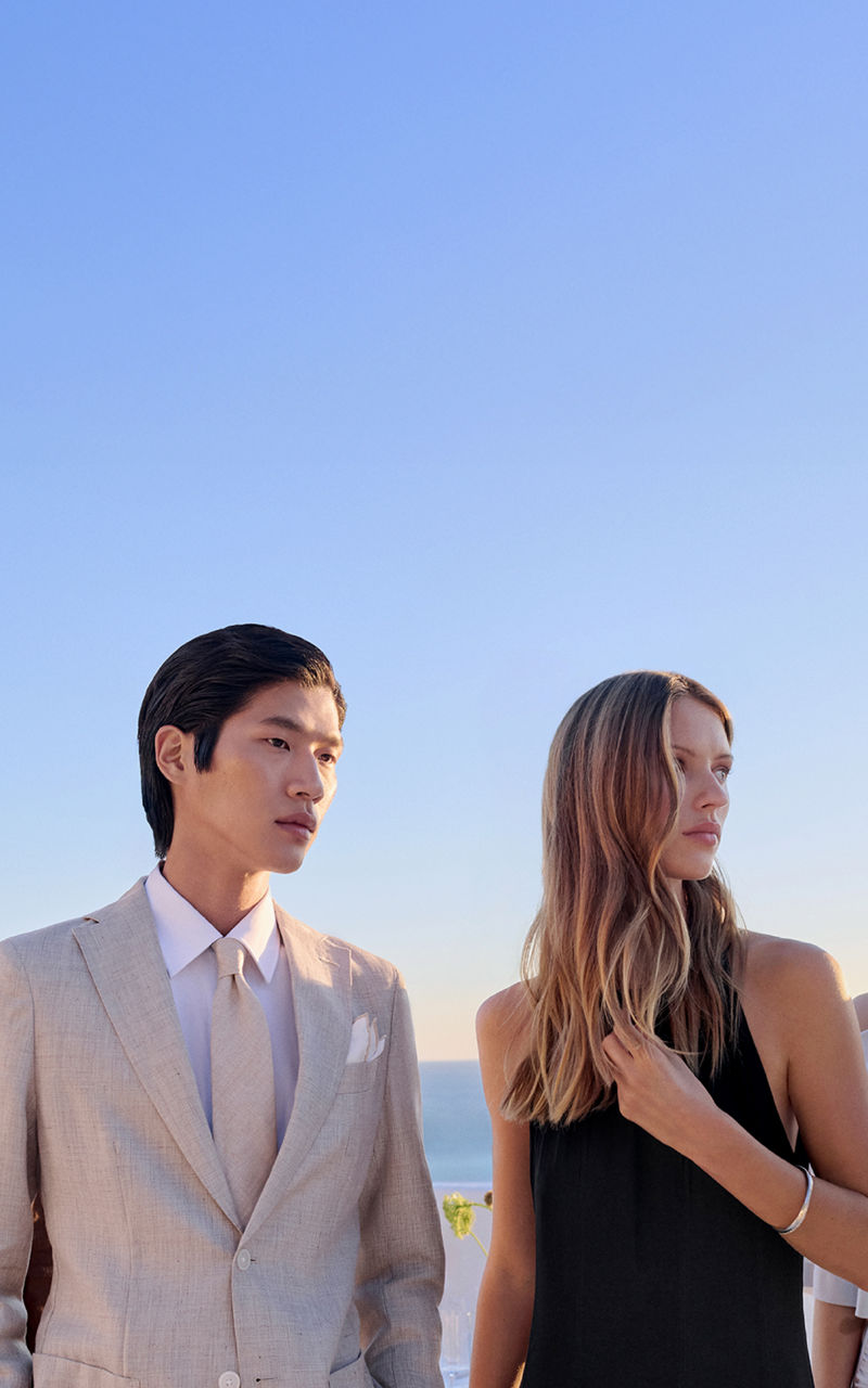 multiple models in occasion wear for member days