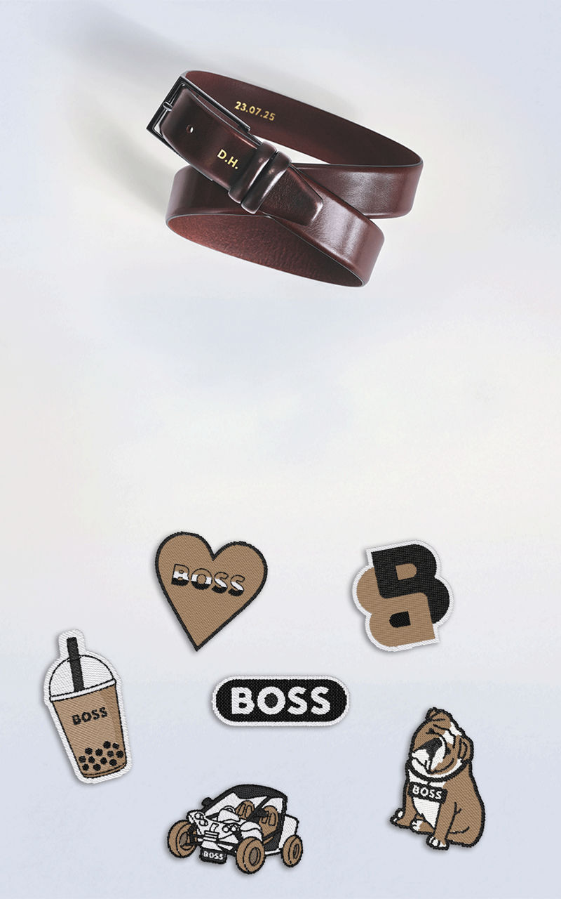 articles BOSS à personnaliser