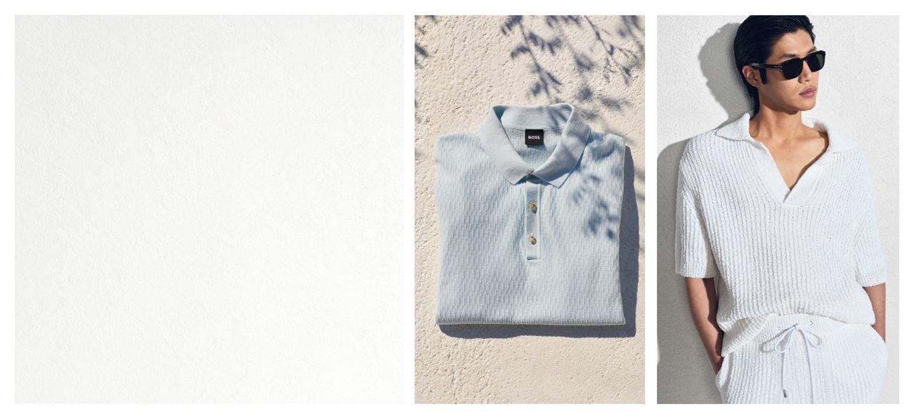 Summer knitwear for men by BOSS