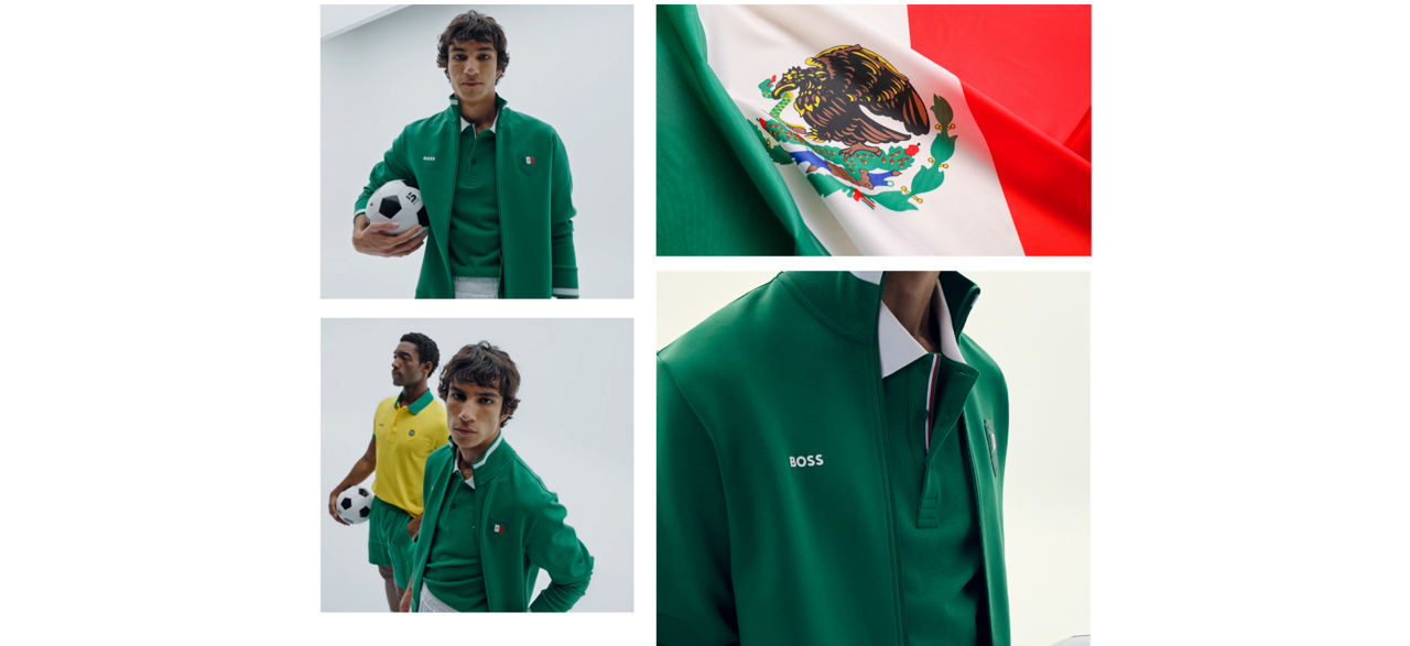 Play for your colours with BOSS styles