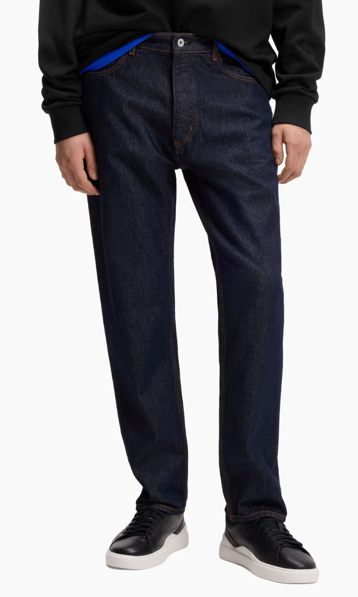 Shop HUGO BOSS regular fit JEANS