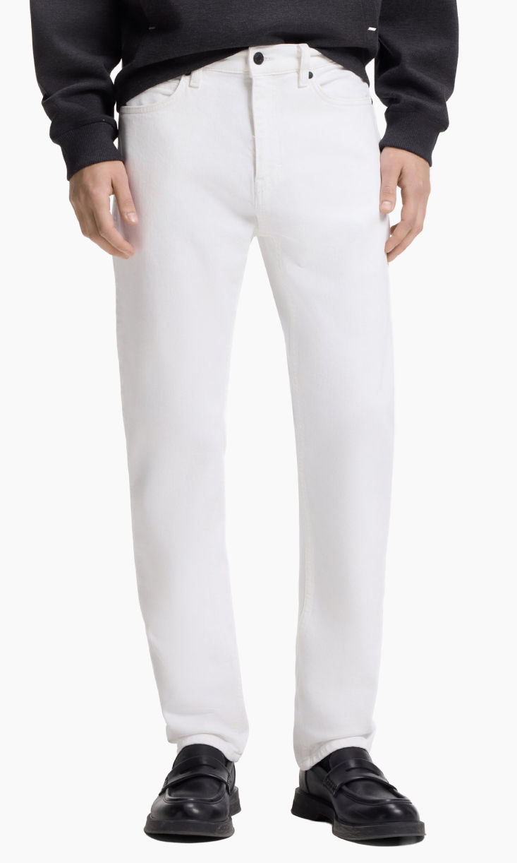 Shop HUGO BOSS slim fit JEANS