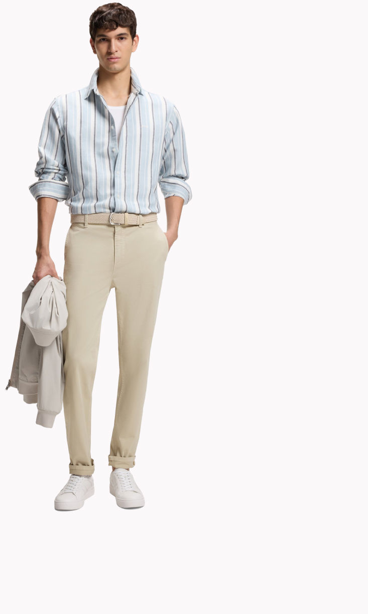 Selection of chino tapered fit for men by BOSS