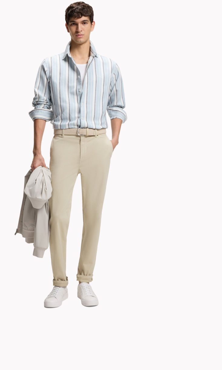 Selection of chino tapered fit for men by BOSS