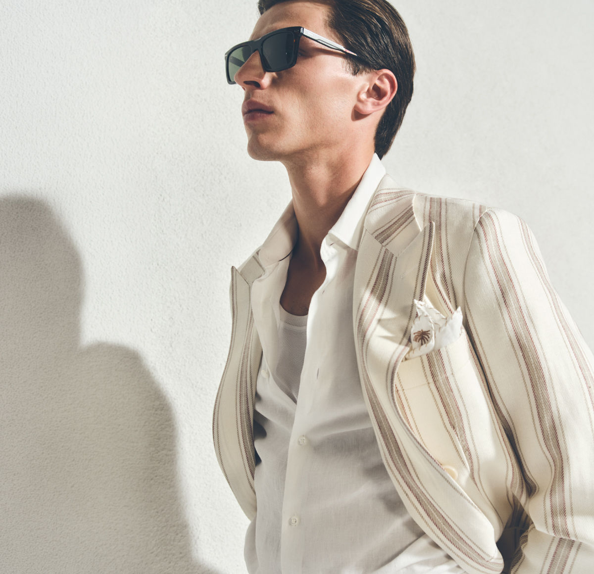 two outfits out off the timeles luxury collection by boss