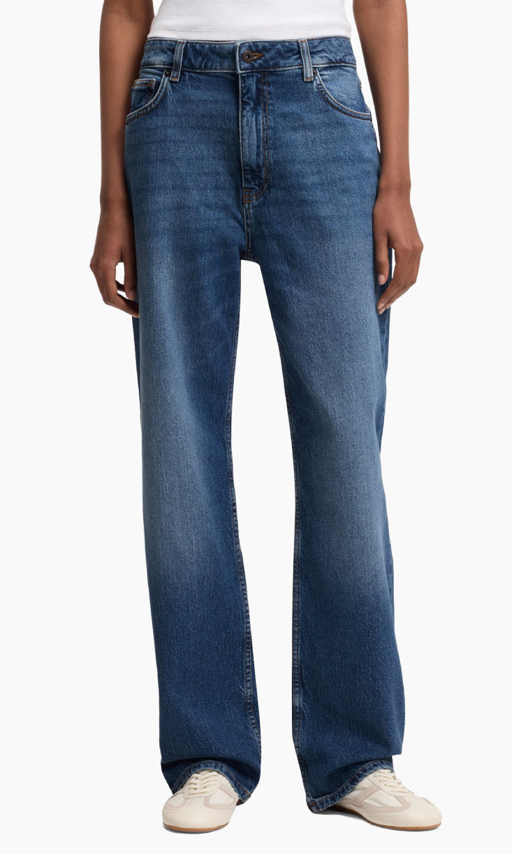 Shop HUGO BOSS regular fit JEANS