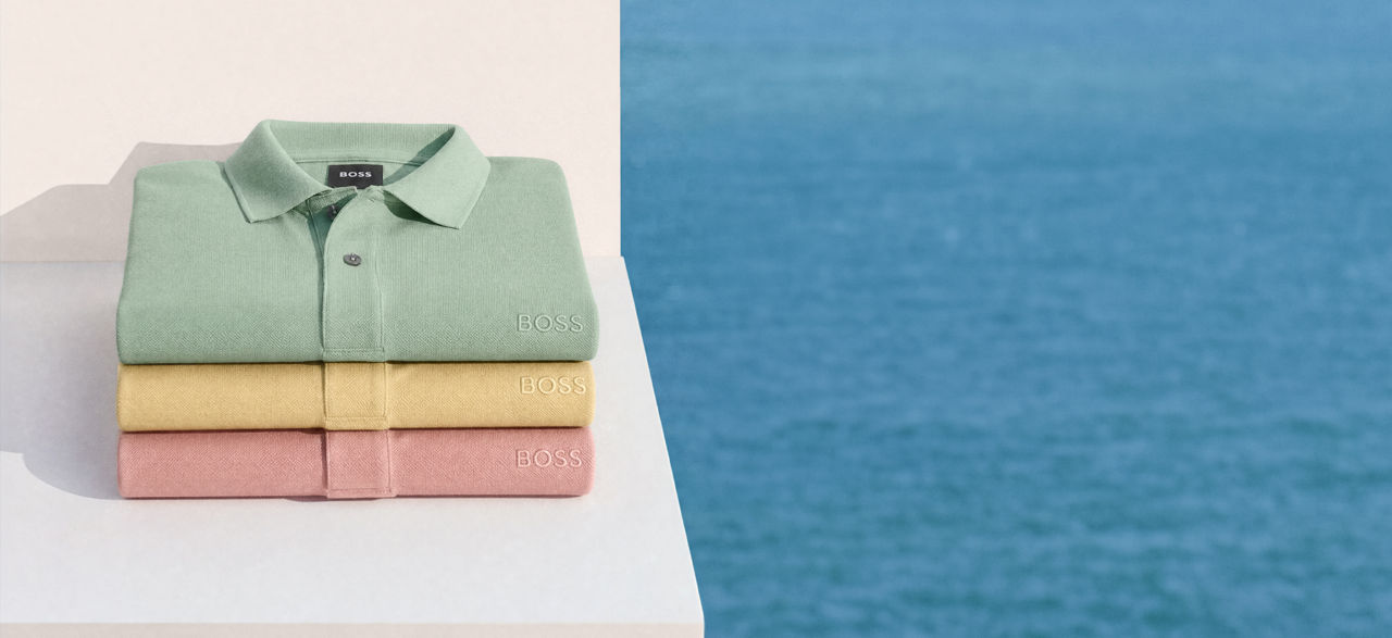 coloured polo shirts