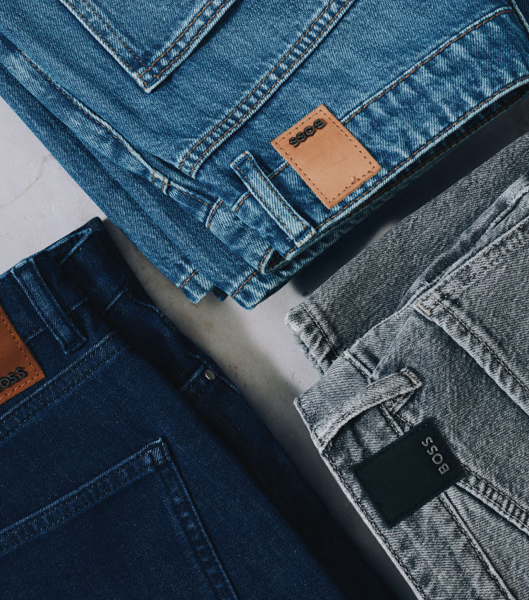 Mood Image of Model wearing Jeans Trousers 