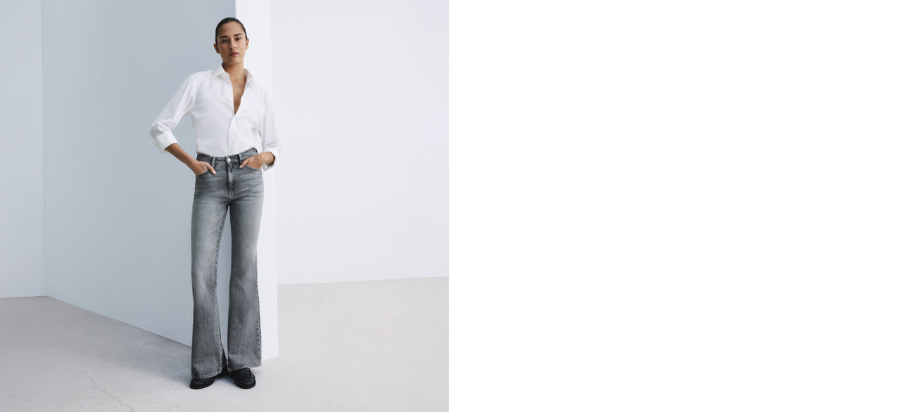 Flared Fit Denim for Women by BOSS