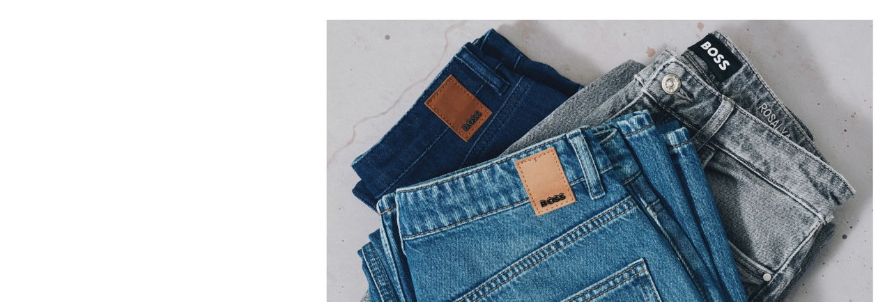 Mood Image of Model wearing Jeans Trousers 