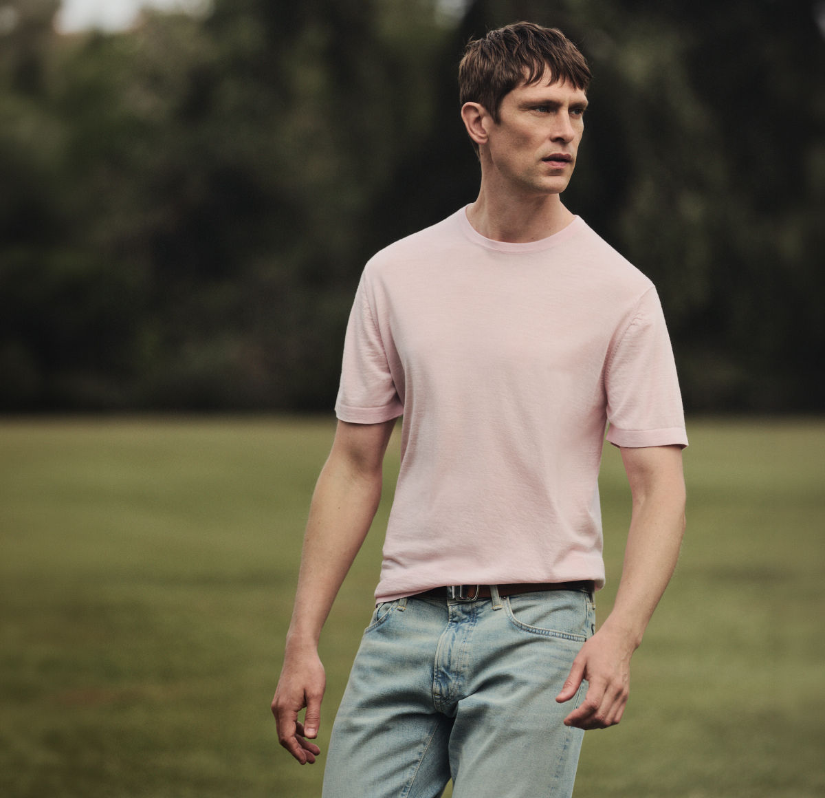 Selection of T-shirts and Polo shirts from BOSS BY BECKHAM collection for men