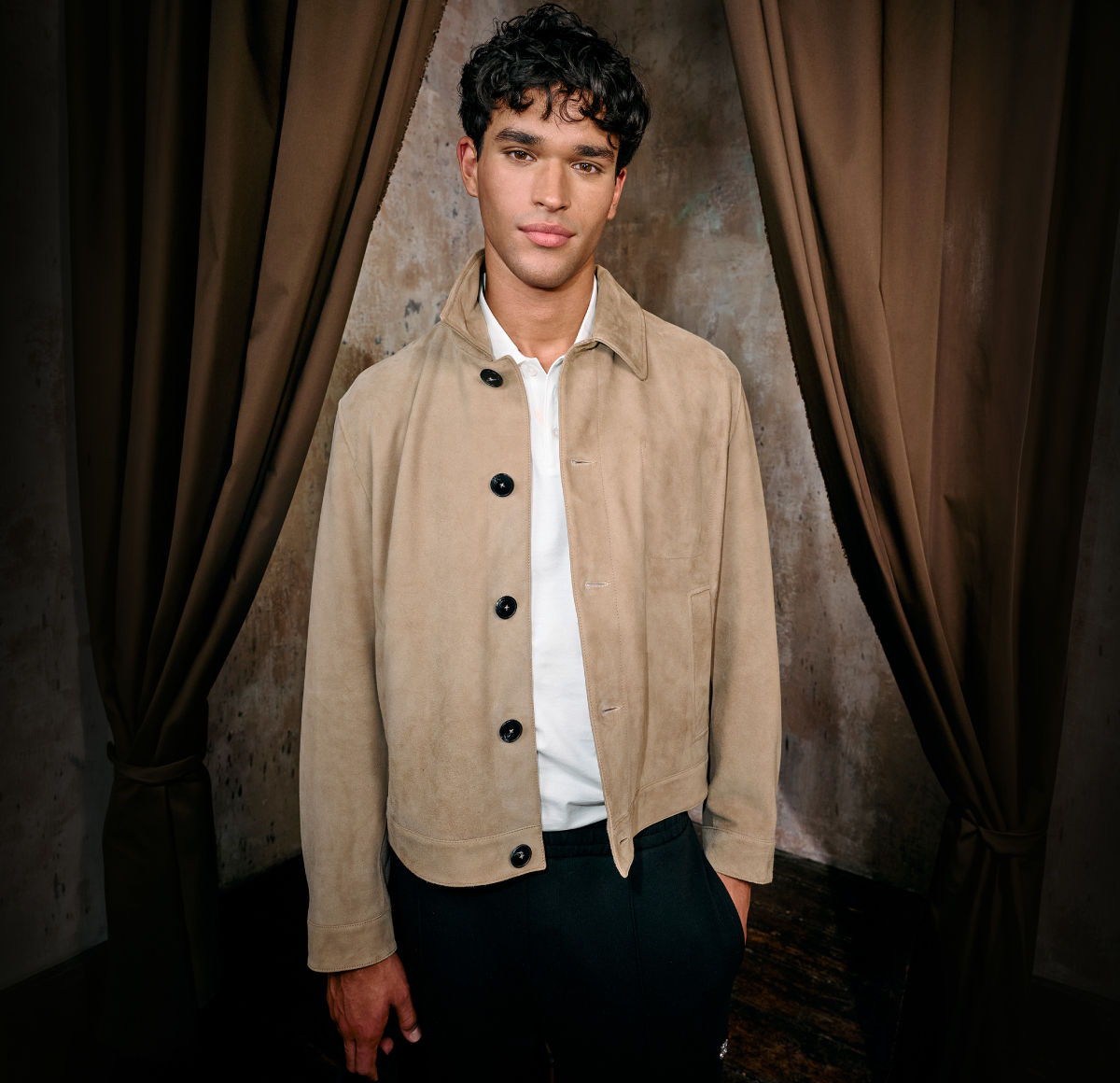 Leather Jacket for Men by HUGO