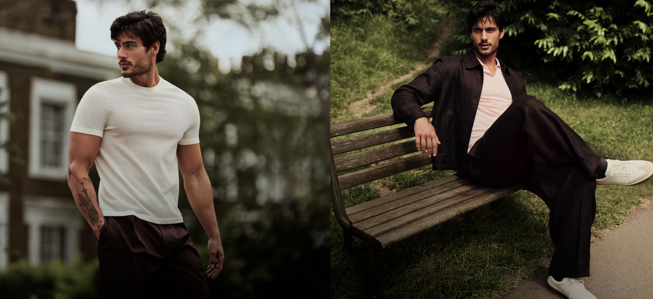 BECKHAM BY BOSS - Summer capsule look for men