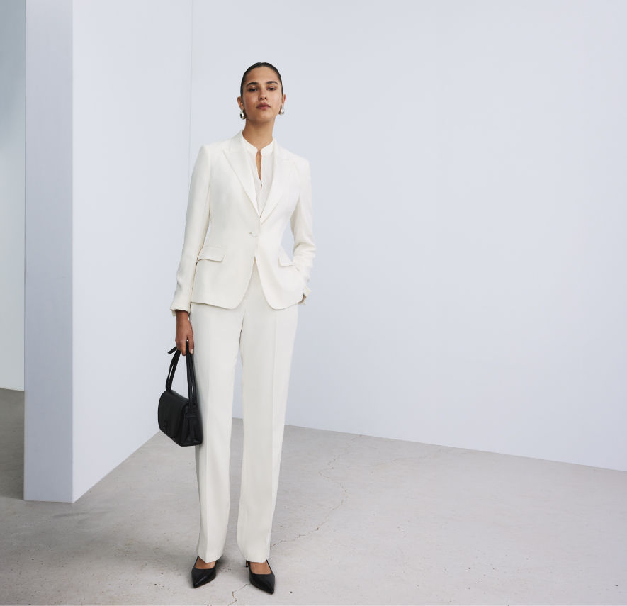 Full suit look for women