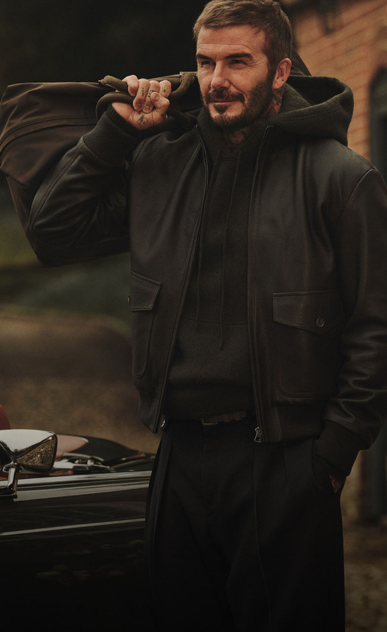 Discover Beckham x BOSS campaign