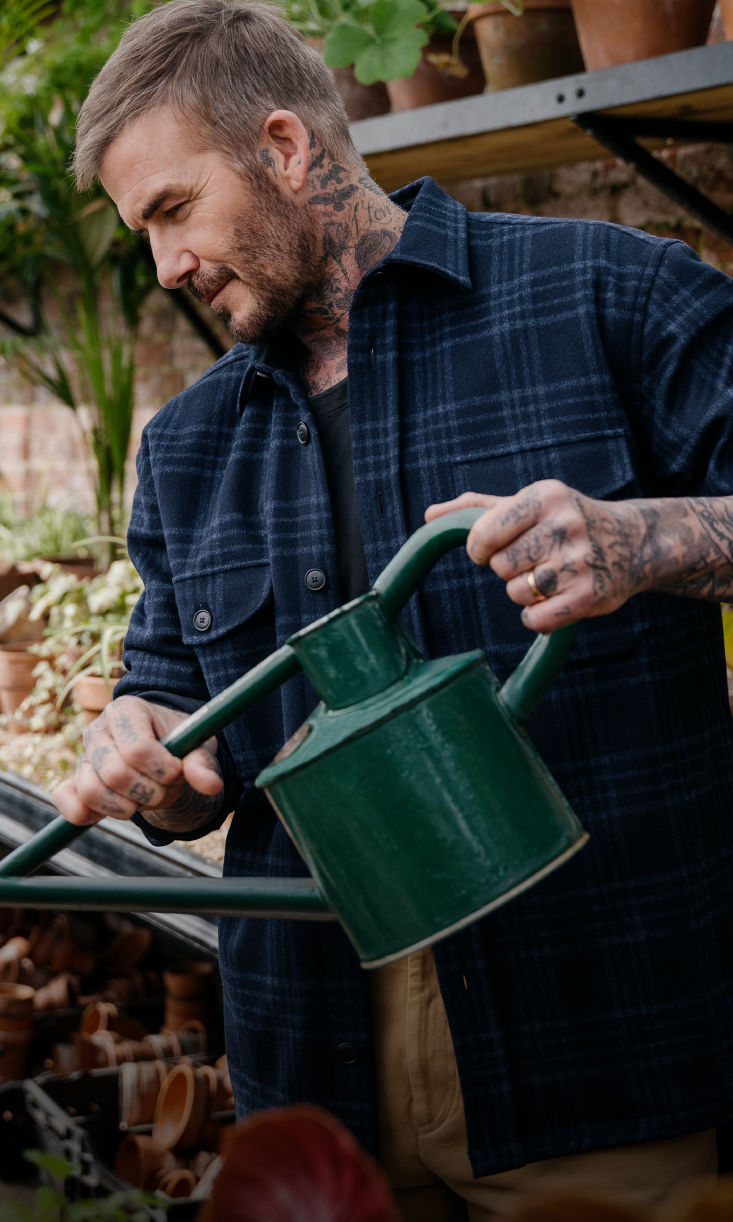 BECKHAM BY BOSS-vinterkollektionen för herr