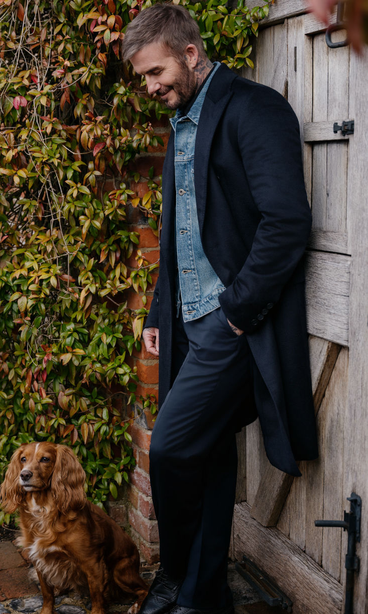 BECKHAM BY BOSS winter collection for men
