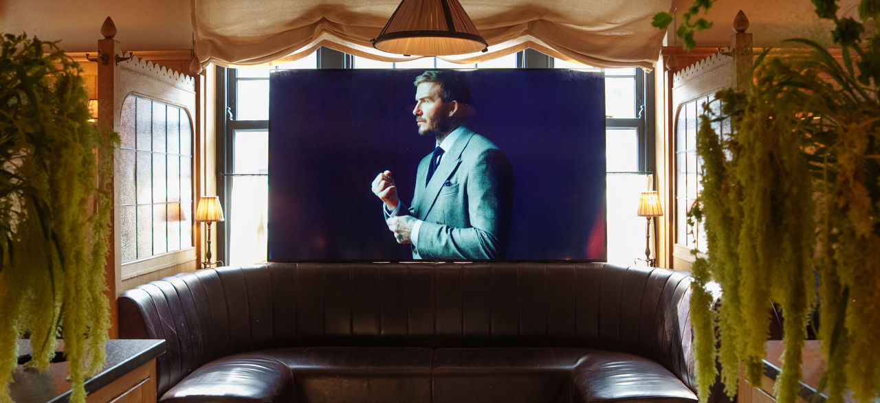 BOSS BY BECKHAM WI26 collection launch event