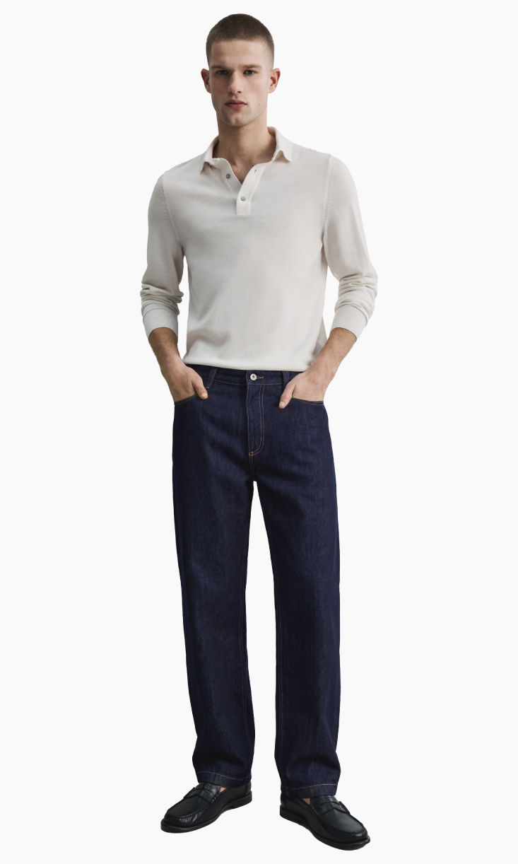 Shop HUGO BOSS relaxed fit jeans