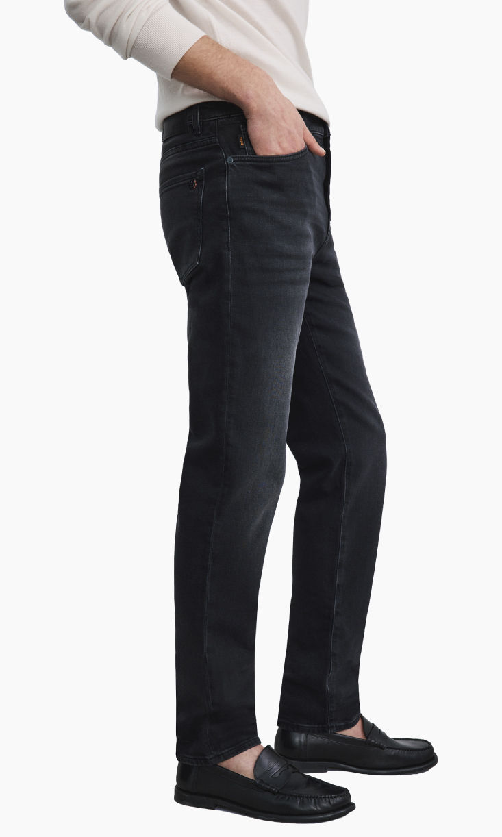 Shop HUGO BOSS regular fit JEANS