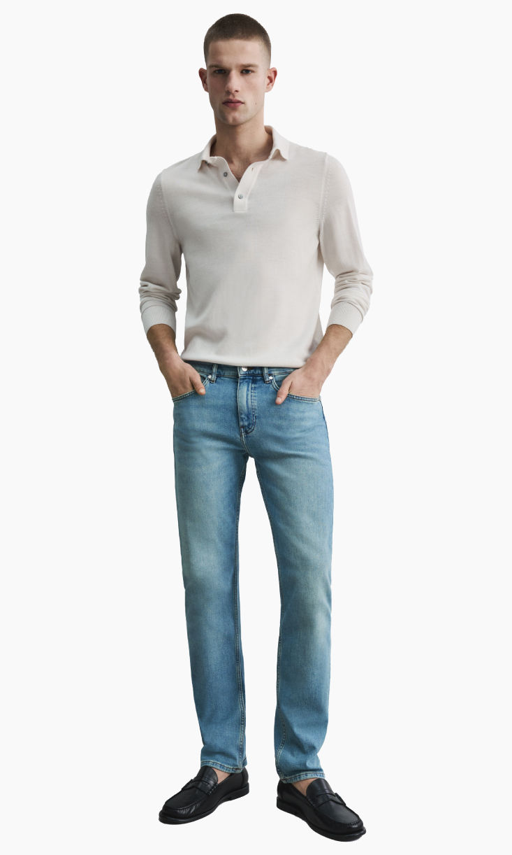 Shop HUGO BOSS slim fit JEANS
