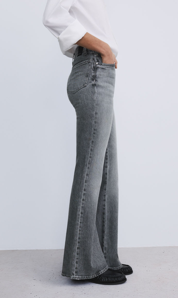 Shop HUGO BOSS flared fit jeans