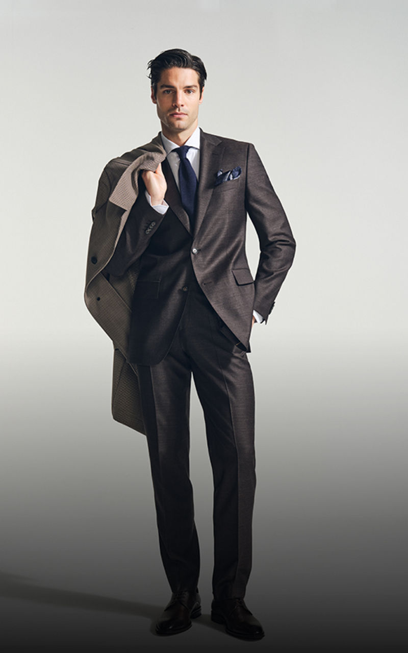 Selection of occasion and special events suits for men