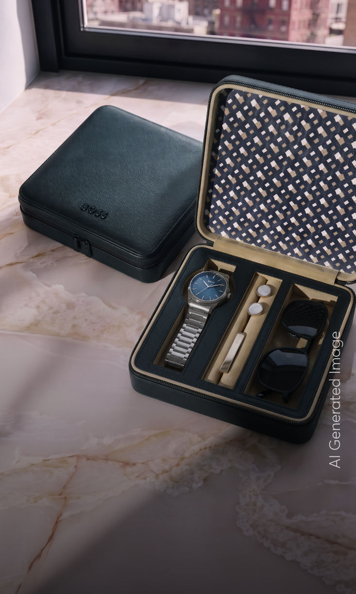 Ontvang een doosje voor uw accessoires van HUGO BOSS