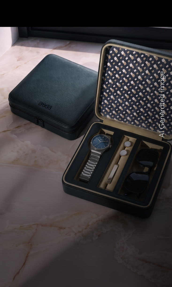 Ontvang een doosje voor uw accessoires van HUGO BOSS