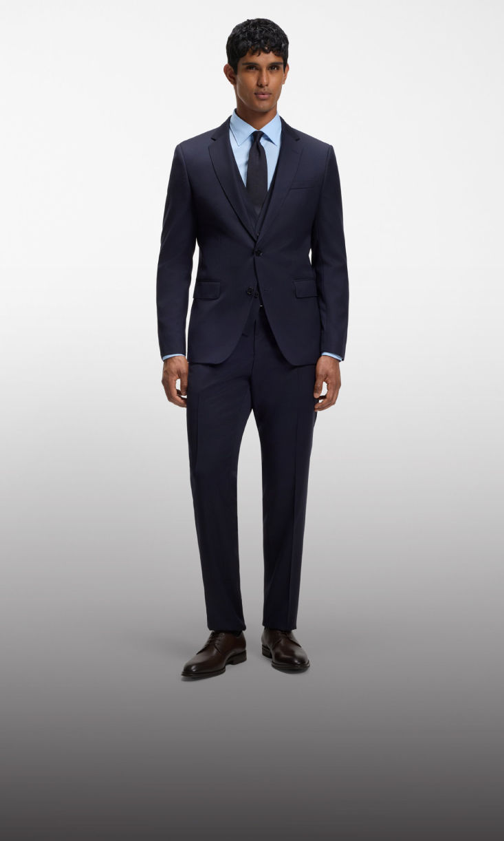 Combine your suit and shoe colours BOSS guide