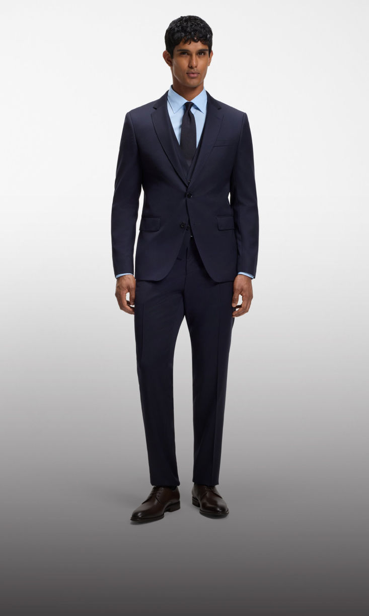 Combine your suit and shoe colours BOSS guide