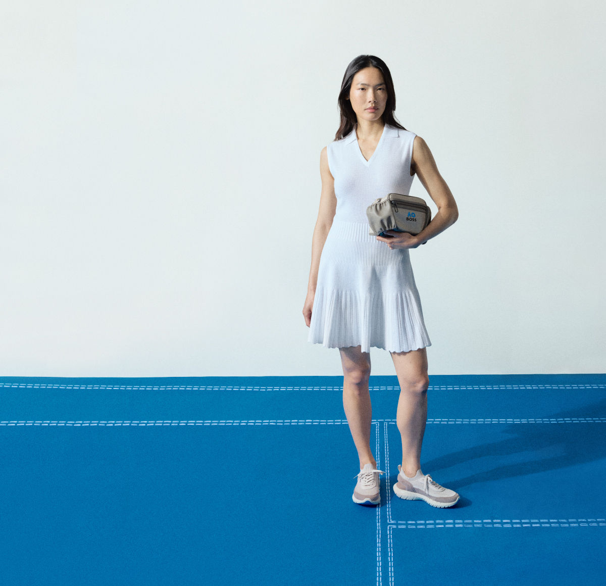 BOSS x Australian open womenswear look