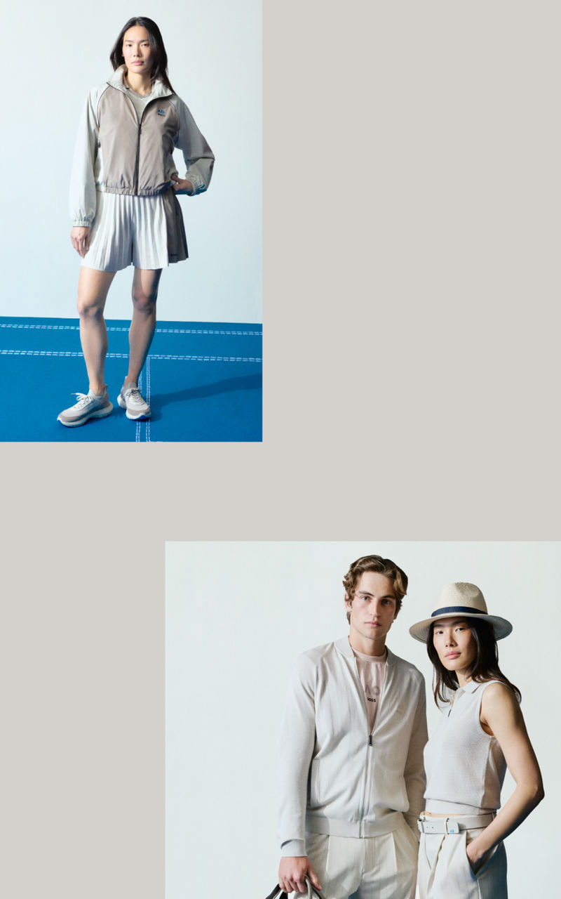 BOSS X Australian open key looks