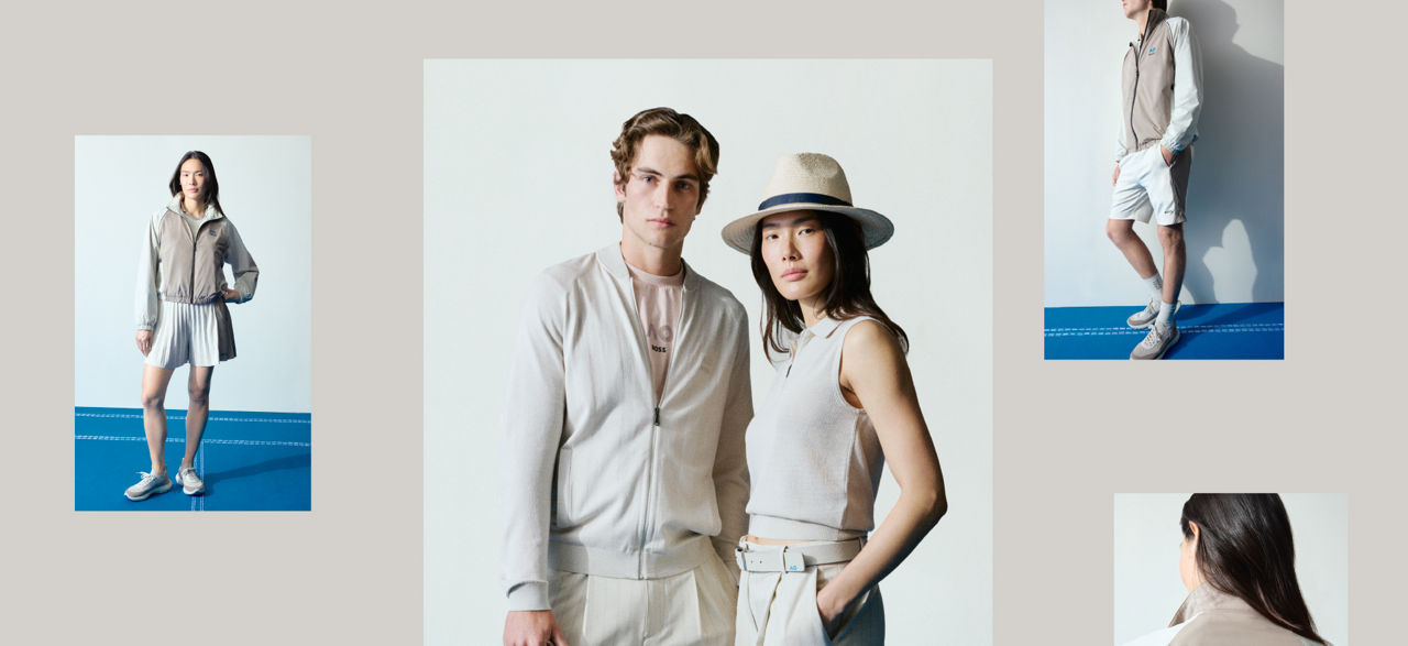 BOSS X Australian open key looks
