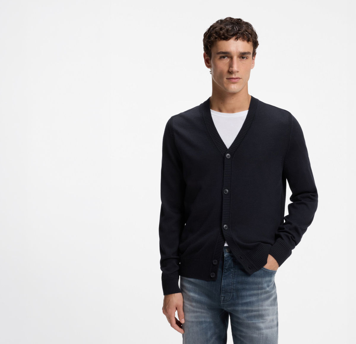 Selection of Cardigans for men by HUGO BOSS